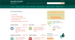 Desktop Screenshot of civillawselfhelpcenter.org