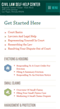 Mobile Screenshot of civillawselfhelpcenter.org